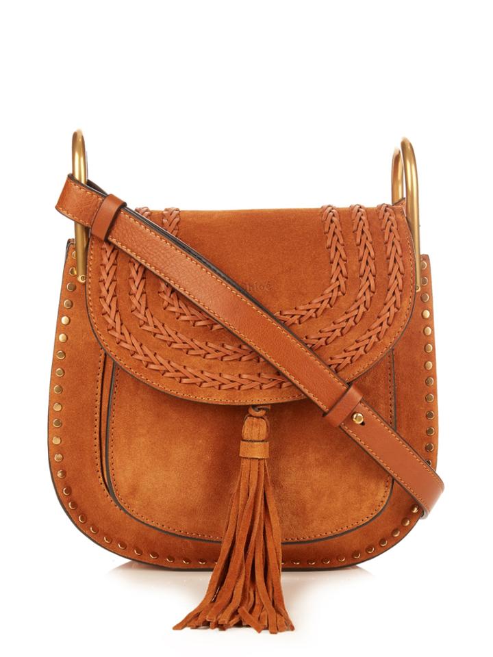 Chloé Hudson Small Suede Shoulder Bag