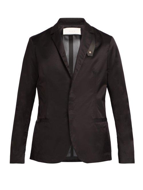 Matchesfashion.com 1017 Alyx 9sm - Harness Single Breasted Blazer - Mens - Black
