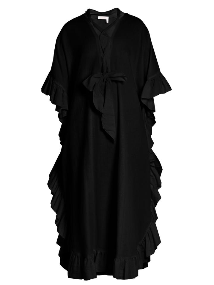 See By Chloé Ruffle-trimmed Cotton-blend Dress