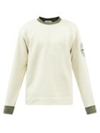 Stone Island - Logo-embroidered Jersey Sweatshirt - Mens - Green