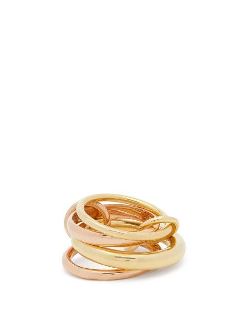 Matchesfashion.com Spinelli Kilcollin - Rain 18kt Gold Ring - Womens - Gold