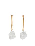 Alexander Mcqueen Baroque-pearl Drop Earrings