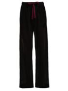 On The Island Antiparos Wool-blend Drawstring Trousers