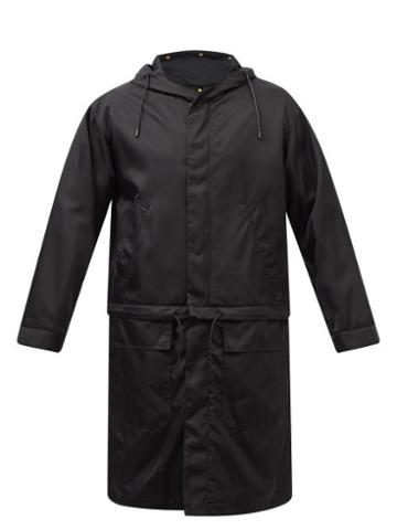 Dunhill - Compendium Shell Hooded Coat - Mens - Black