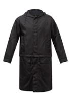 Dunhill - Compendium Shell Hooded Coat - Mens - Black