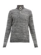 Matchesfashion.com Jw Anderson - Roll-neck Merino-wool Sweater - Mens - Brown