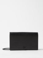 Gucci - Petite Gg Marmont Leather Cross-body Wallet - Womens - Black