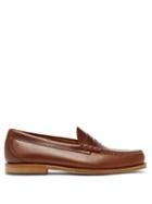 Matchesfashion.com G.h. Bass & Co. - Weejuns Larson Leather Penny Loafers - Mens - Dark Brown