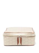 Mens Bags Mtier - Medium Canvas Clothes Pouch - Mens - Beige