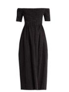 The Great The Carnival Off-the-shoulder Midi Dress