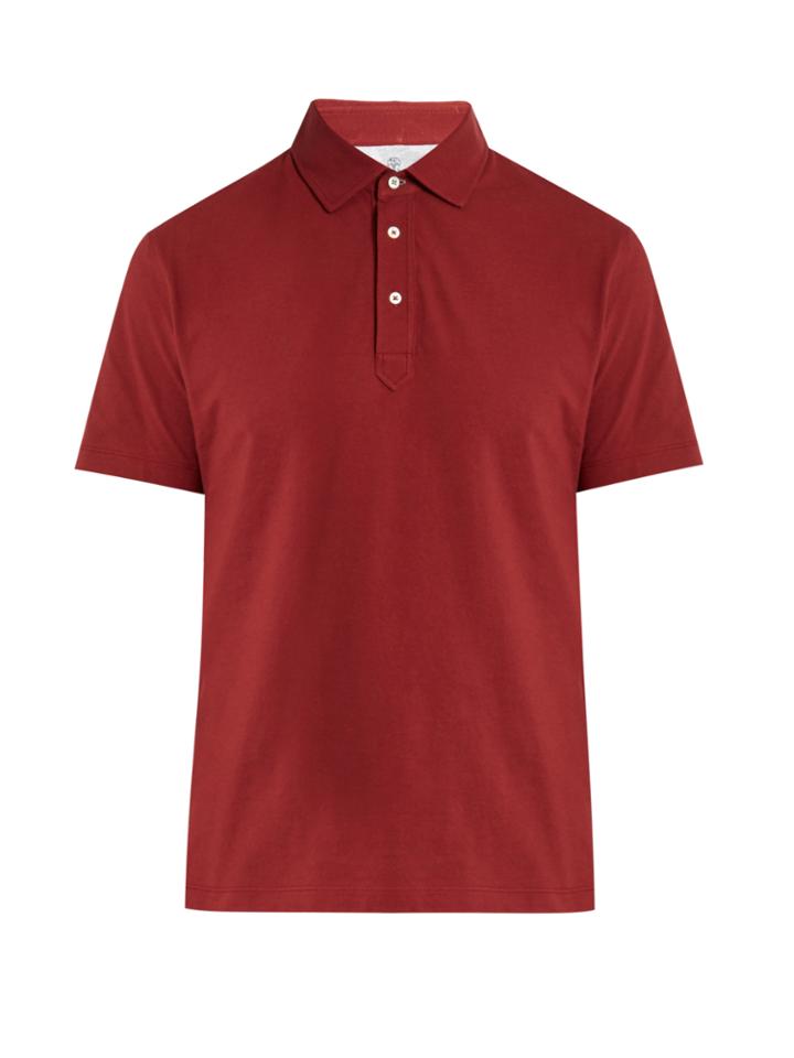 Brunello Cucinelli Regular-fit Cotton Polo Shirt