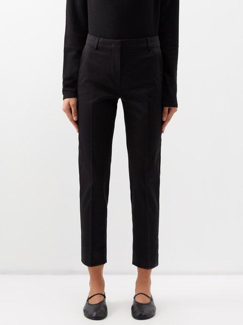 Max Mara - Lince Trousers - Womens - Black
