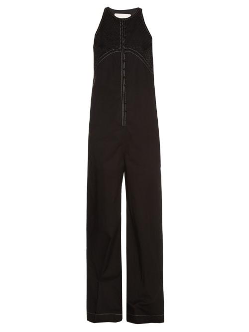 Cecilie Copenhagen Figueroa Fil Coup Racer-back Jumpsuit