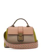 Matchesfashion.com Bottega Veneta - Piazza Baby Leather Bag - Womens - Pink Multi