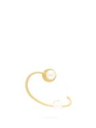 Matchesfashion.com Ana Khouri - Lily 18kt Gold & Pearl Single Earring - Womens - Gold
