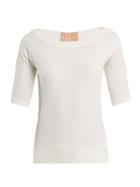 Albus Lumen Birkin Ribbed-jersey T-shirt