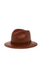 Matchesfashion.com Borsalino - Country Straw Panama Hat - Mens - Dark Brown
