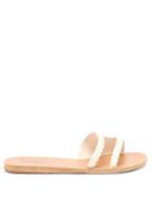 Matchesfashion.com Ancient Greek Sandals - Ieria Braided Leather Slides - Womens - White