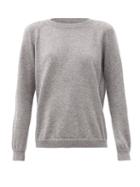 Matchesfashion.com Weekend Max Mara - Zeo Sweater - Womens - Mid Grey