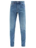 Matchesfashion.com Ami - Straight-leg Jeans - Mens - Blue