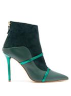Matchesfashion.com Malone Souliers By Roy Luwolt - Madison Suede Boots - Womens - Green Multi