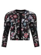 Isabel Marant - Marjoya Sequinned Velvet Jacket - Womens - Black Multi