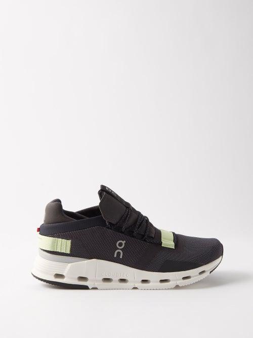 On - Cloudnova Mesh Running Trainers - Mens - Black