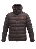 Matchesfashion.com Moncler - Dabos Hooded Recycled-fibre Quilted Down Jacket - Mens - Black
