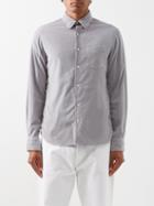 Officine Gnrale - Benoit Patch-pocket Cotton-corduroy Shirt - Mens - Grey