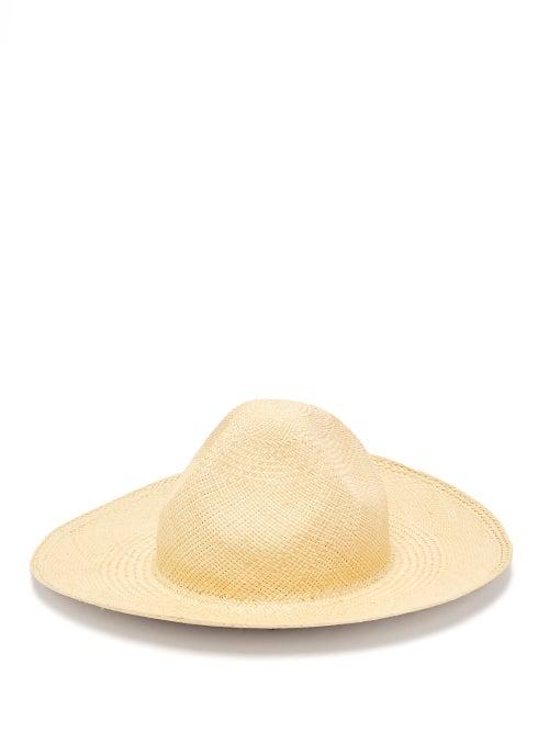 Matchesfashion.com Flapper - Mimi Straw Hat - Womens - White