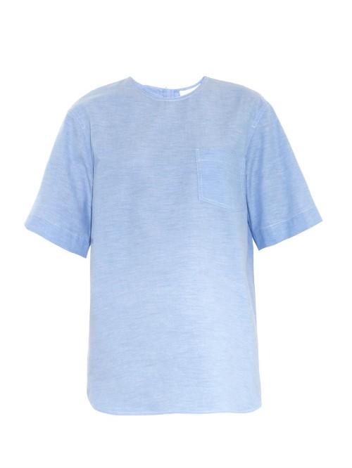 Alexander Wang Oxford Cotton Top
