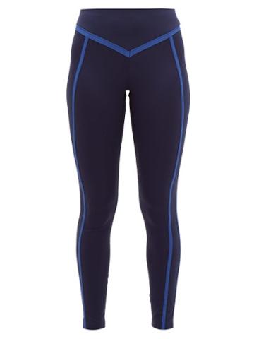 Matchesfashion.com Ernest Leoty - Corset Leggings - Womens - Blue