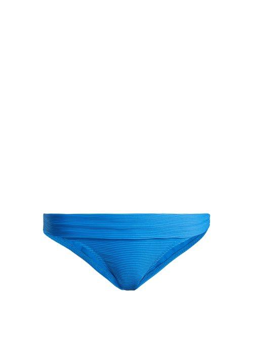 Matchesfashion.com Heidi Klein - Muscat Bikini Briefs - Womens - Blue