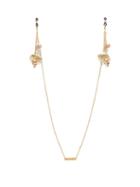Matchesfashion.com Frame Chain - Shellie Conch 18kt Gold-plated Glasses Chain - Womens - Gold
