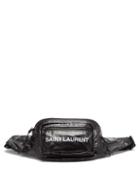 Matchesfashion.com Saint Laurent - Logo-print Ripstop Cross-body Bag - Mens - Black