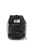Matchesfashion.com Maison Margiela - Glam Slam Leather Handbag - Womens - Black