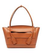 Matchesfashion.com Bottega Veneta - Arco 48 Medium Leather Bag - Womens - Tan