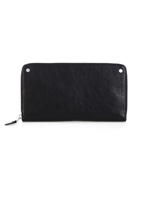 Balenciaga Arena Leather Travel Wallet