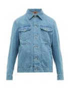 Matchesfashion.com Barena Venezia - Geco Patch Pocket Denim Jacket - Mens - Denim