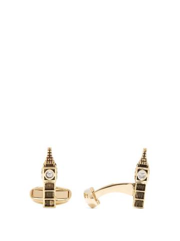 Matchesfashion.com Paul Smith - Big Ben Cufflinks - Mens - Gold