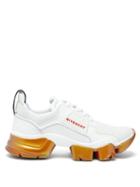 Matchesfashion.com Givenchy - Jaw Raised Sole Leather Trainers - Mens - White