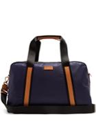 Paul Smith Tri-colour Leather-trimmed Nylon Holdall
