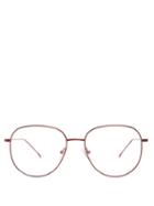 Matchesfashion.com Prism - San Diego Metal Glasses - Womens - Burgundy