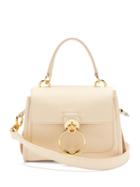 Matchesfashion.com Chlo - Tess Grained-leather Mini Cross-body Bag - Womens - Beige