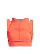 Matchesfashion.com Adidas By Stella Mccartney - Triathlon Crop Top - Womens - Orange