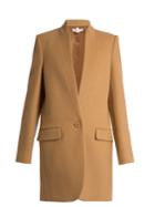 Stella Mccartney Bryce Wool-blend Melton Coat