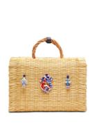 Matchesfashion.com Heimat Atlantica - Liebe Large Basket Bag - Womens - Beige