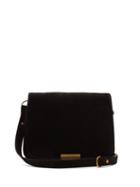 Matchesfashion.com Saint Laurent - Amalia Suede Satchel Bag - Womens - Black