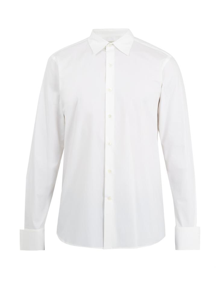 Connolly Double-cuff Stretch-cotton Shirt