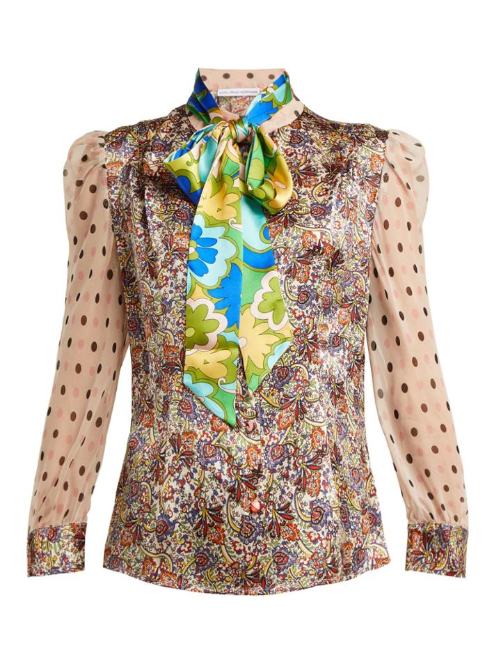 Edeltrud Hofmann Sofi Silk Charmeuse Blouse